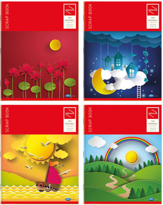 

Navneet Assorted Notebook(Red Canvas, Multicolor, Pack of 4)