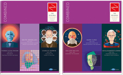 

Navneet Assorted Notebook(Purple Scientist, Multicolor, Pack of 2)
