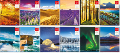 

Navneet Assorted Notebook(Planet Earth, Multicolor, Pack of 12)