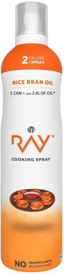 

Ray Healthy Cooking Spray -Refined Rice Bran OIL - 200 ml ( 2 Calories/spray) Rice Bran Oil Can(200 ml)