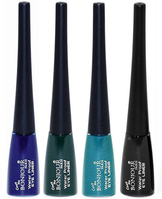 

Bonjour Paris water proof bonjour eye liner 5 ml(Blue, Dark Green, Green, Black)