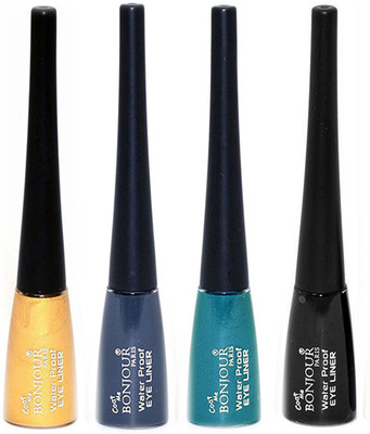 

Bonjour Paris water proof bonjour eye liner 5 ml(Golden, Grey, Green, Black)
