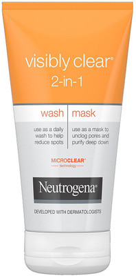 

Neutrogena Visible Clear 2-in-1 Wash/Mask - 150ml(150 ml)