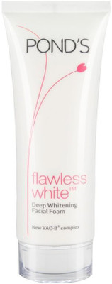 

Ponds Flawless White Deep Whitening 100g Facial Foam with VAO B3 Complex Face Wash(100 g)