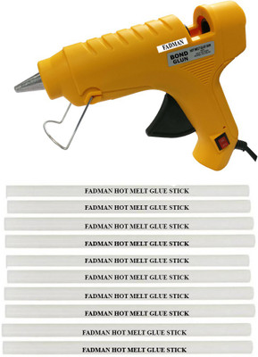 

FADMAN Bond Yellow 40 Watt On Off Switch Indicator With 10 Sticks Standard Temperature Corded Glue Gun (11 mm) Standard Temperature Corded Glue Gun(11 mm)