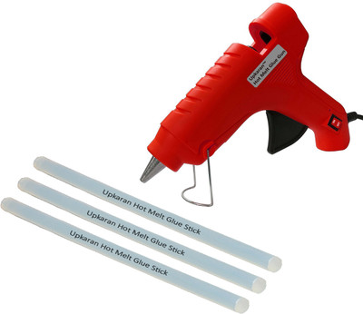 

Upkaran 3 Milky Hot Melt Glue sticks For 40watt Hot Melt Glue Gun Top Quality For Clothes,crafting,DIY Crafts,Home Repairs Standard Temperature Corded Glue Gun(11 mm)
