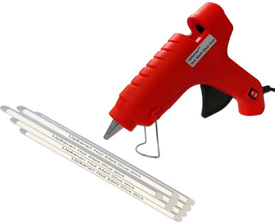 

Upkaran High Quality Super adhesive 40Watt Glue Gun With Best quality 8 Hot Melt Glue Sticks For DIY Crafts,Clothes,Crafting,Fabric and Home use Standard Temperature Corded Glue Gun(11 mm)