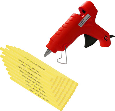

Upkaran Electronic Hot Glue Gun Best Quality of 40w With 40 Hot Melt Glue Sticks(10inch) For Art, Craft, Clothes, Fabric, Crafting work Standard Temperature Corded Glue Gun(11 mm)