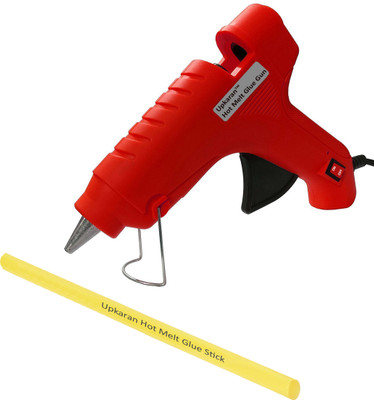 

Upkaran Electronic Hot Glue Gun Best Quality of 40w With 1 Hot Melt Glue Stick(10inch) For Art, Craft, Clothes, Fabric, Crafting work Standard Temperature Corded Glue Gun(11 mm)