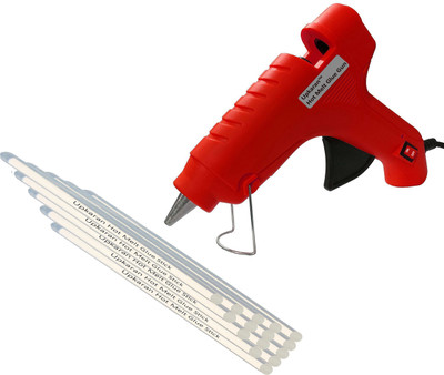 

Upkaran High Quality Super adhesive 40Watt Glue Gun With Best quality 15 Hot Melt Glue Sticks For DIY Crafts,Clothes,Crafting,Fabric and Home use Standard Temperature Corded Glue Gun(11 mm)