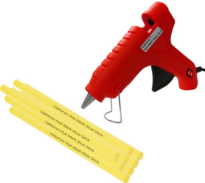 

Upkaran Electronic Hot Glue Gun Best Quality of 40w With 8 Hot Melt Glue Sticks(10inch) For Art, Craft, Clothes, Fabric, Crafting work Standard Temperature Corded Glue Gun(11 mm)