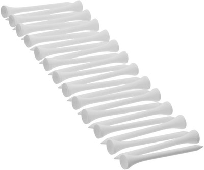INESIS by Decathlon 69 MM WOODEN TEE X 25 golf Tees(Pack of 25, White) available at flipkart for Rs.99