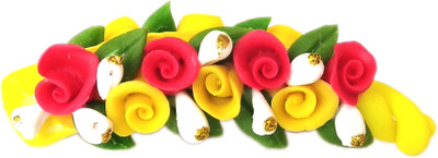 

Advance Hotline Unique indian craft banana hair clip /Proceline Dough / hair accesoseries /hair pins/wings /for women /girls by unique indian craft Banana Clip(Multicolor)