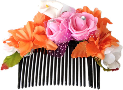 

Advance Hotline unique indian craft Hair Combpin/Multicolor foam sheet Hairpin comb /Girls Hair Accessories /Fashionable Indo Western Wedding Bridal Party Wear Hair Clip for kids /girls/women.Juda Accessories and Hair Decoration by unique indian craft Hai