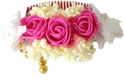 

Advance Hotline unique indian craft Hair Combpin/Multicolor foam sheet Hairpin comb /Girls Hair Accessories /Fashionable Indo Western Wedding Bridal Party Wear Hair Clip for kids /girls/women.Juda Accessories and Hair Decoration by unique indian craft Hai