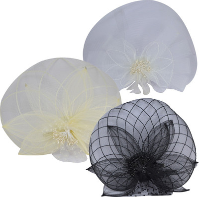 

Saamarth Impex Hairpin Head Flower Bow, Product Kind, Hair Accessories, Headwear Set Of 3 Piece Hair Clip(Multicolor)