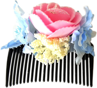 

Advance Hotline unique indian craft Hair Combpin/Multicolor foam sheet Hairpin comb /Girls Hair Accessories /Fashionable Indo Western Wedding Bridal Party Wear Hair Clip for kids /girls/women.Juda Accessories and Hair Decoration by unique indian craft Hai