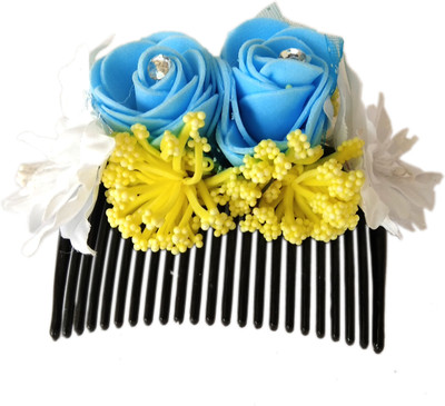 

Advance Hotline unique indian craft Hair Combpin/Multicolor foam sheet Hairpin comb /Girls Hair Accessories /Fashionable Indo Western Wedding Bridal Party Wear Hair Clip for kids /girls/women.Juda Accessories and Hair Decoration by unique indian craft Hai