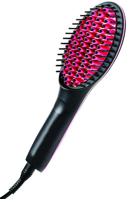 

Daily Deal Simply Straight,Curler and Styler Fast Ceramic Brush with Multi-Fuction- LCD Display/Brush Hair Straightener/3D Ceramic Bristles/Temperature Control/Heat Up Fast/6Ft. Swival Cot/60 minute Auto Shut OFF Etc.