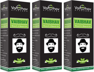 

Vaibhav HERBAL MOOCH & BEARD GROWTH OIL Hair Oil(150 ml)