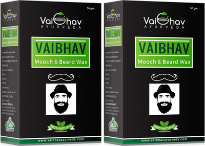 

Vaibhav HERBAL MOOCH & BEARD STYLING WAX Hair Styler