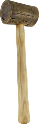 

Oscar KJTRHMHT9.5 Raw Hide Mallet Hammer 9.5 Oz For Broad-Faced Striking Surfaces, Jewelry, Leather Crafting, Workshop Metal Speciality Hammer(0.27 kg)