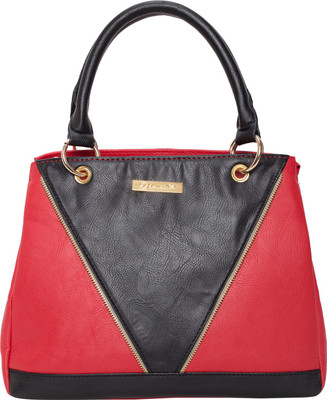 

Beloved Hand-held Bag(Red, Black), Black;red