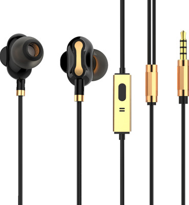 

TAGG SoundGear-500 Smart Headphones(Wired), Black;gold