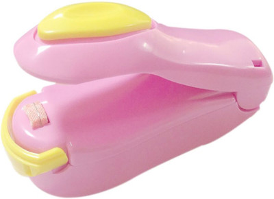 

KINAAZ Mini Heat Sealer Pink001 Hand Held Heat Sealer(105 mm)