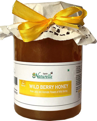

Farm Naturelle Pure Raw Natural Unheated Unprocessed Wild berry Honey 815 Grams (815 g)