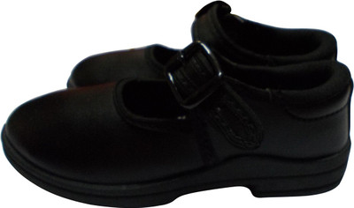 

Adonis Girls Strap Ballerinas(Black