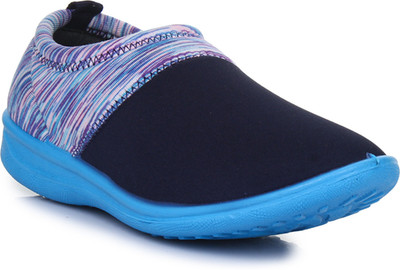 

Footfun Girls Slip on Moccasins(Blue