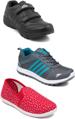 

Asian Boys Lace Running Shoes(Multicolor