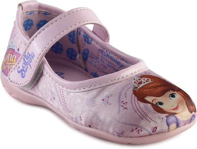 

Disney Princess Girls Velcro Ballerinas(Pink