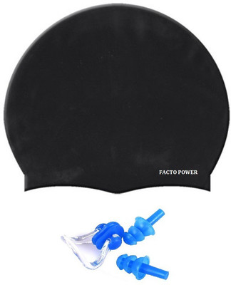 

PEANA BLACK COLOR SWIMMING CAP Swimming Kit