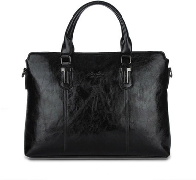 

DECARLO 12 inch Laptop Messenger Bag(Black)