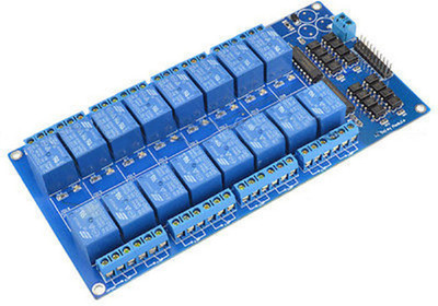 

SunRobotics 16 CHANNEL 5V RELAY BOARD MODULE(Blue)