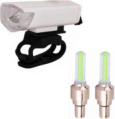 

Asraw USB Rechargeable 300 Lumens LED Front Light and Motion Sensor TYRE LED LIGHT LED Front Light(Multicolor)