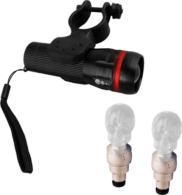 

Asraw Zoom LED Front Light and Skull Shaped Motion Sensor TYRE LED LIGHT LED Front Light(Multicolor)