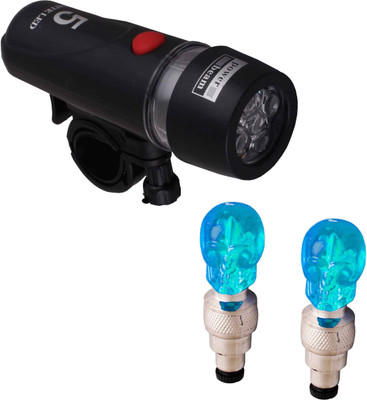 

Asraw Power Beam Led Front Light and Skull Shaped Motion Sensor TYRE LED LIGHT LED Front Light(Multicolor)