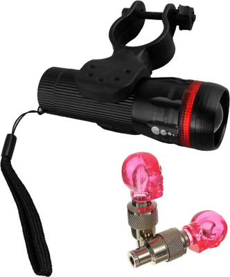 

Asraw Zoom LED Front Light and Skull Shaped Motion Sensor TYRE LED LIGHT LED Front Light(Multicolor)