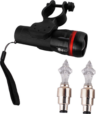 

Asraw Zoom LED Front Light and Diamond Shaped Motion Sensor TYRE LED LIGHT LED Front Light(Multicolor)