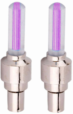 ASRAW Motion Sensor Valve Cap Light LED Wheel Reflectors(Multicolor)