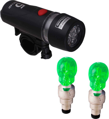 

Asraw Power Beam Led Front Light and Skull Shaped Motion Sensor TYRE LED LIGHT LED Front Light(Multicolor)