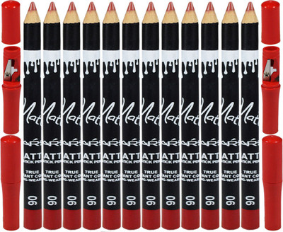 

Mars Matte Lipstick Pencil True Instant Color-06 Long-Wearing Pack of 12(Thunderbird Color)