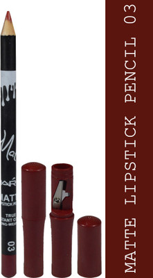 

Mars Matte Lipstick Pencil True Instant Color-03 Long-Wearing(Cocoa Bean)
