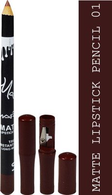 

Mars Matte Lipstick Pencil True Instant Color-01 Long-Wearing(Bulgarian Rose Color)