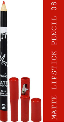

Mars Matte Lipstick Pencil True Instant Color-08 Long-Wearing(Red)