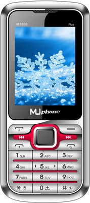 

Muphone M1000 Plus(Silver & Red)