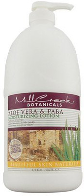 

Mill Creek Botanicals Aloe Vera And Paba Moisturizing Lotion(1892.71 ml)
